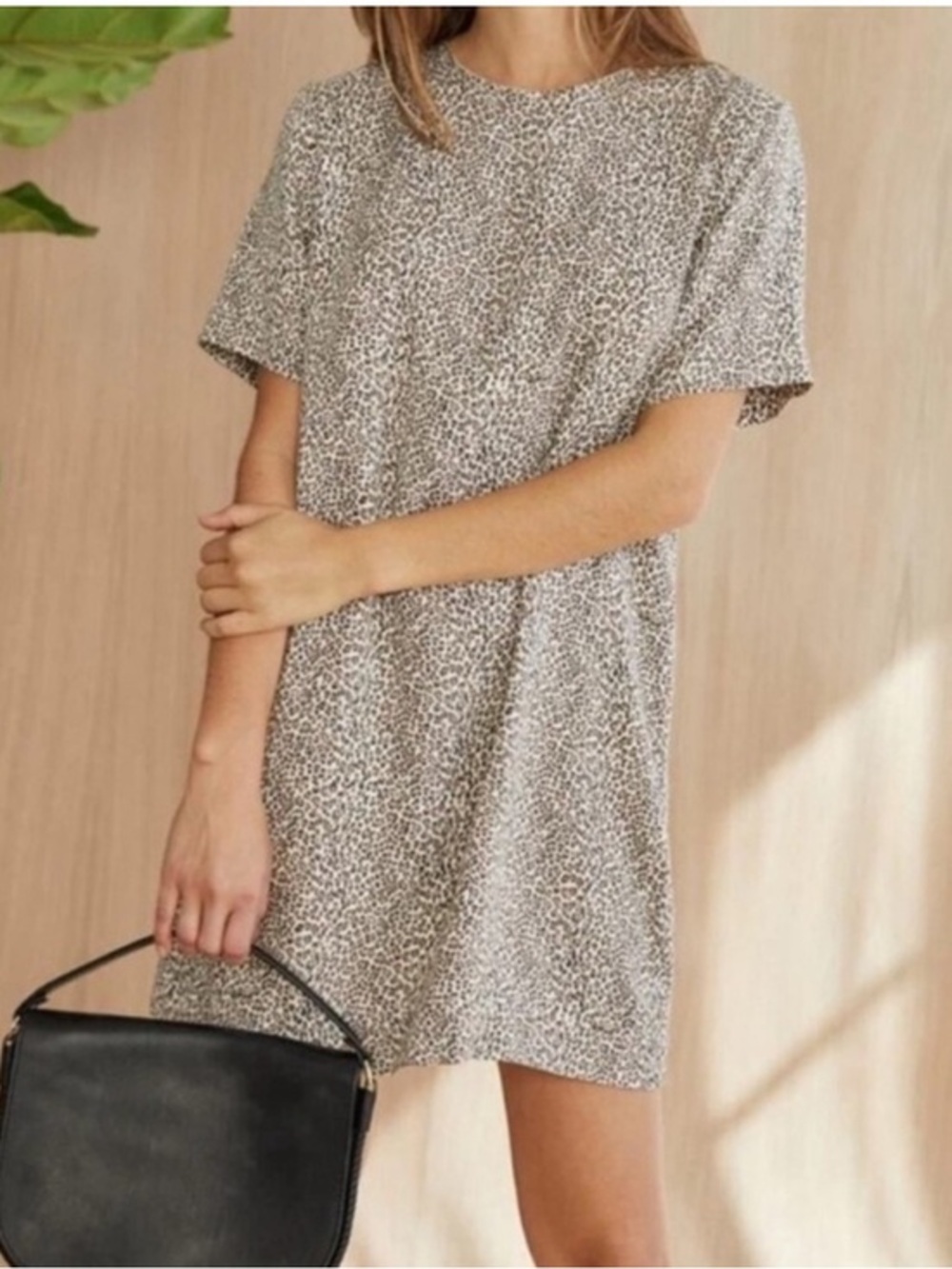 Jenni Kayne Dress Shift Mini in Leopard